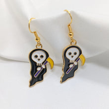 Load image into Gallery viewer, Grim Reaper Earrings
