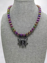 Load image into Gallery viewer, Blinged Spider Necklace
