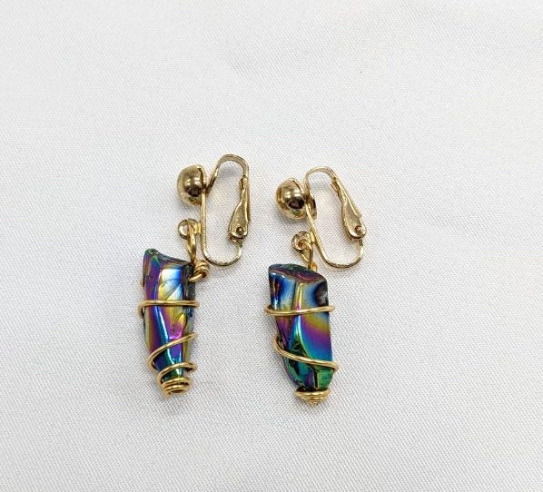 Luster Clip On Earrings