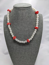 Load image into Gallery viewer, Mushroom and Pearl Necklace
