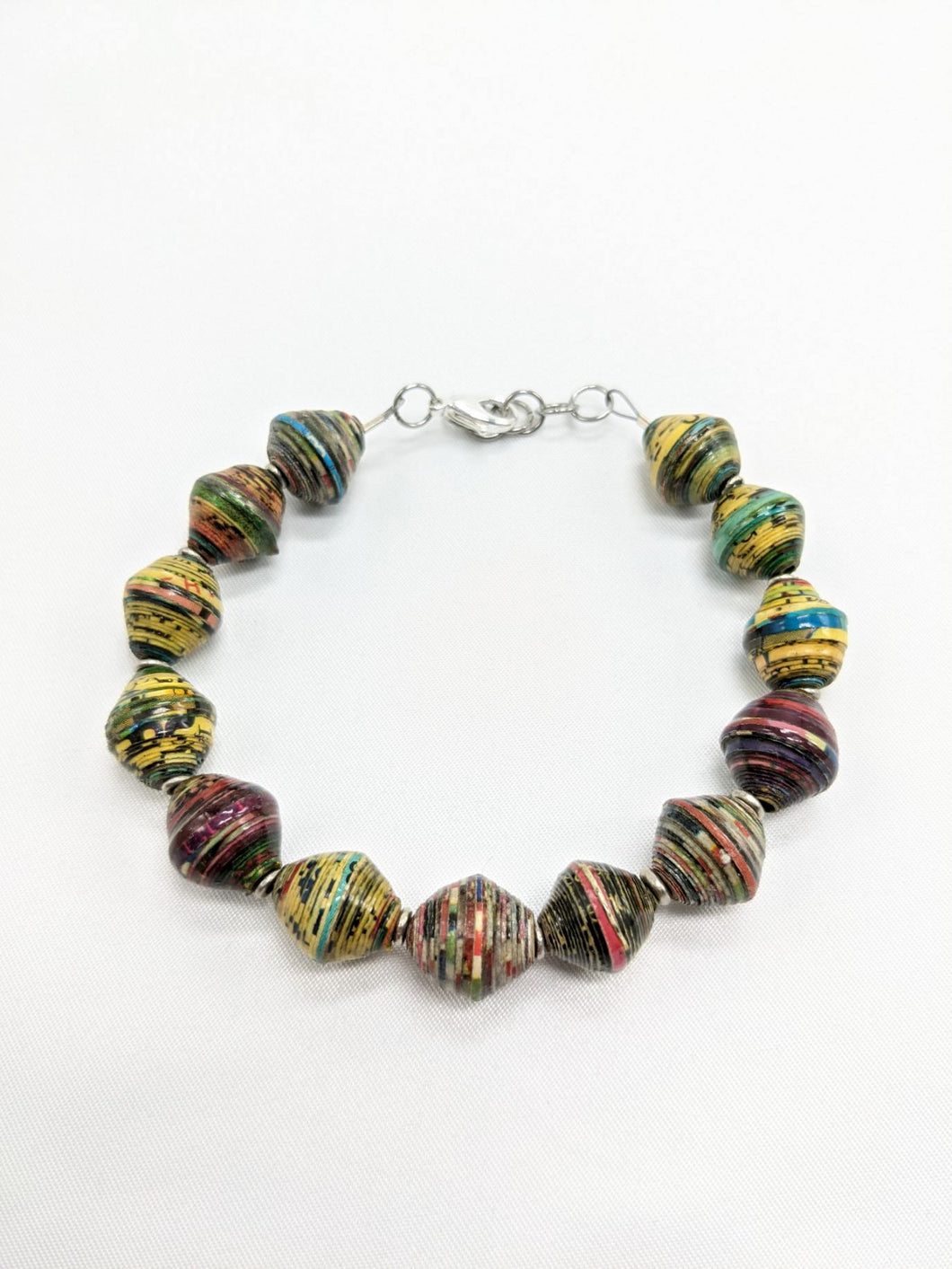 Paper Bead Bracelet