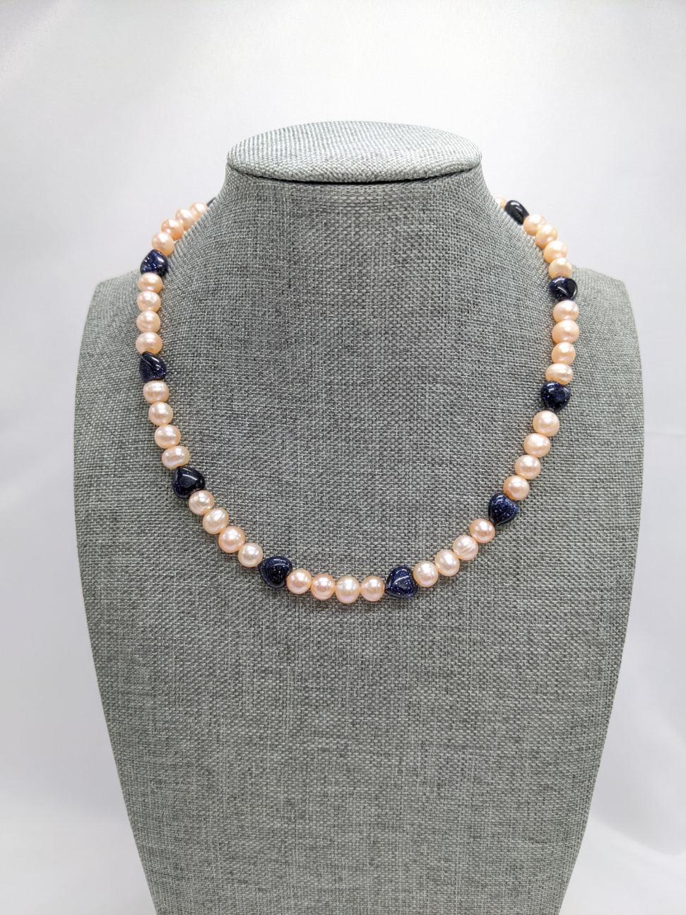 Hearts and Pearls Necklace