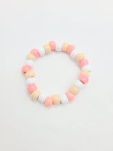 Load image into Gallery viewer, Beachy Vibe Pony Bead Stretch Bracelet
