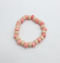 Load image into Gallery viewer, Beachy Vibe Pony Bead Stretch Bracelet
