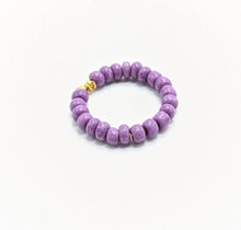 Load image into Gallery viewer, The Color Purple Seed Bead Ring
