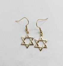 Load image into Gallery viewer, Star of David Earrings
