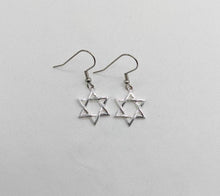 Load image into Gallery viewer, Star of David Earrings
