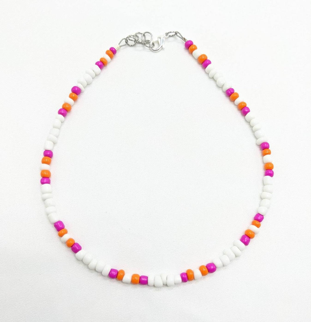 Colors of the Seed Bead Necklaces